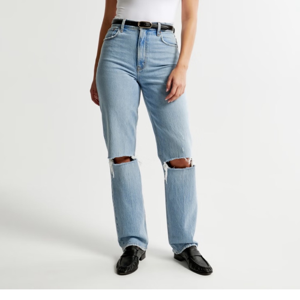 Curve Love Ultra High Rise 90s Straight Jean